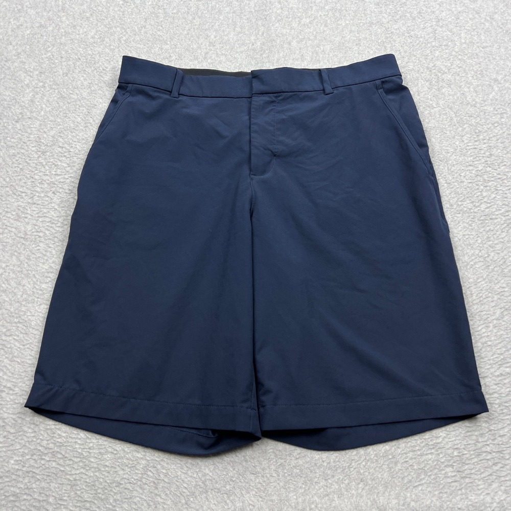 Nike Dri-FIT Golf Shorts Mens 34 Navy Blue‎ Standard Fit Stretch Preppy CU9740